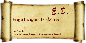 Engelmayer Diána névjegykártya