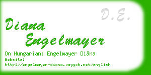 diana engelmayer business card