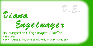 diana engelmayer business card
